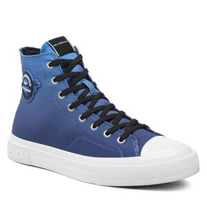 Plátenky KARL LAGERFELD - KL50366 Blue Canvas.