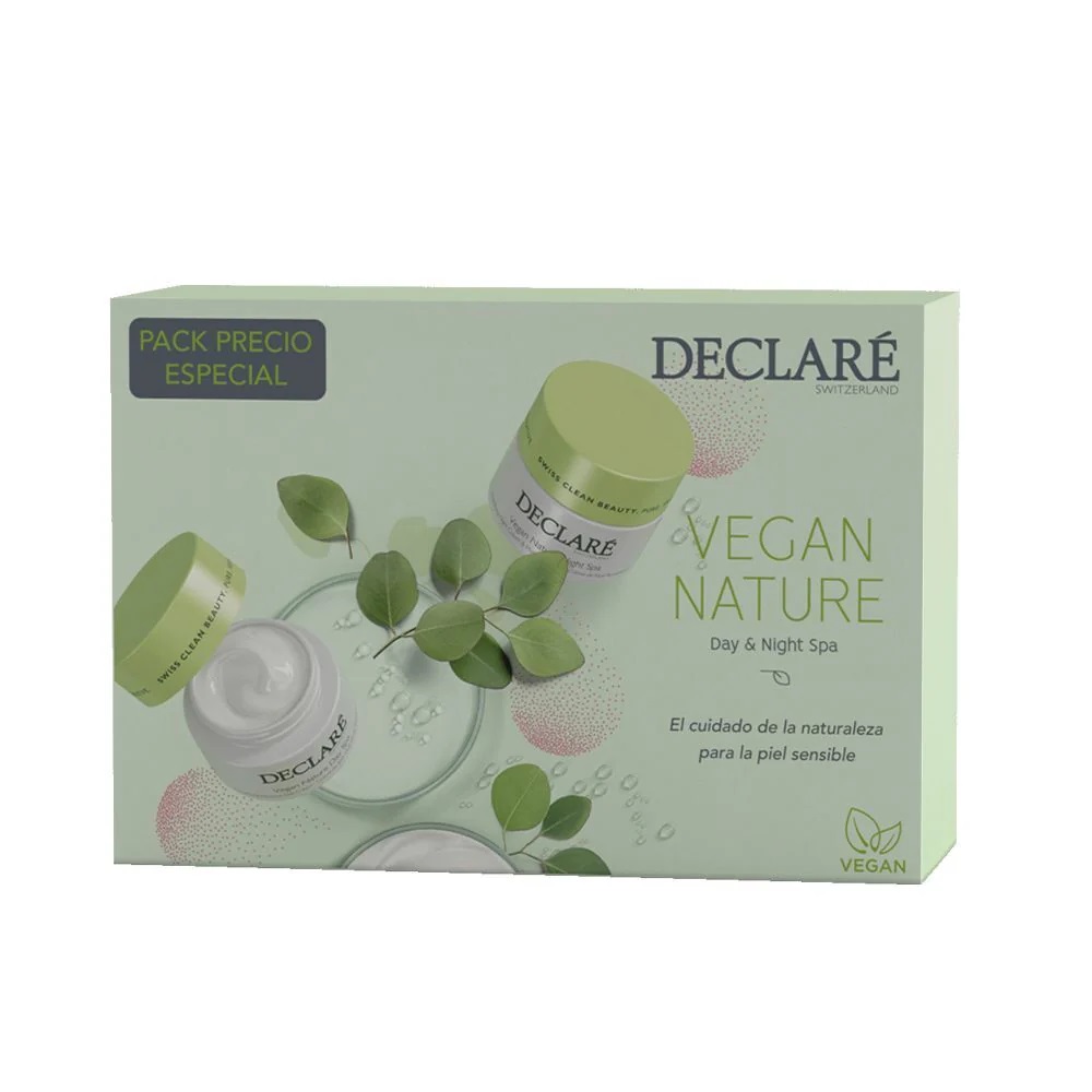 DECLARÉ Darčeková sada starostlivosti pre citlivú pleť Vegan Nature Spa Day & Night Set.