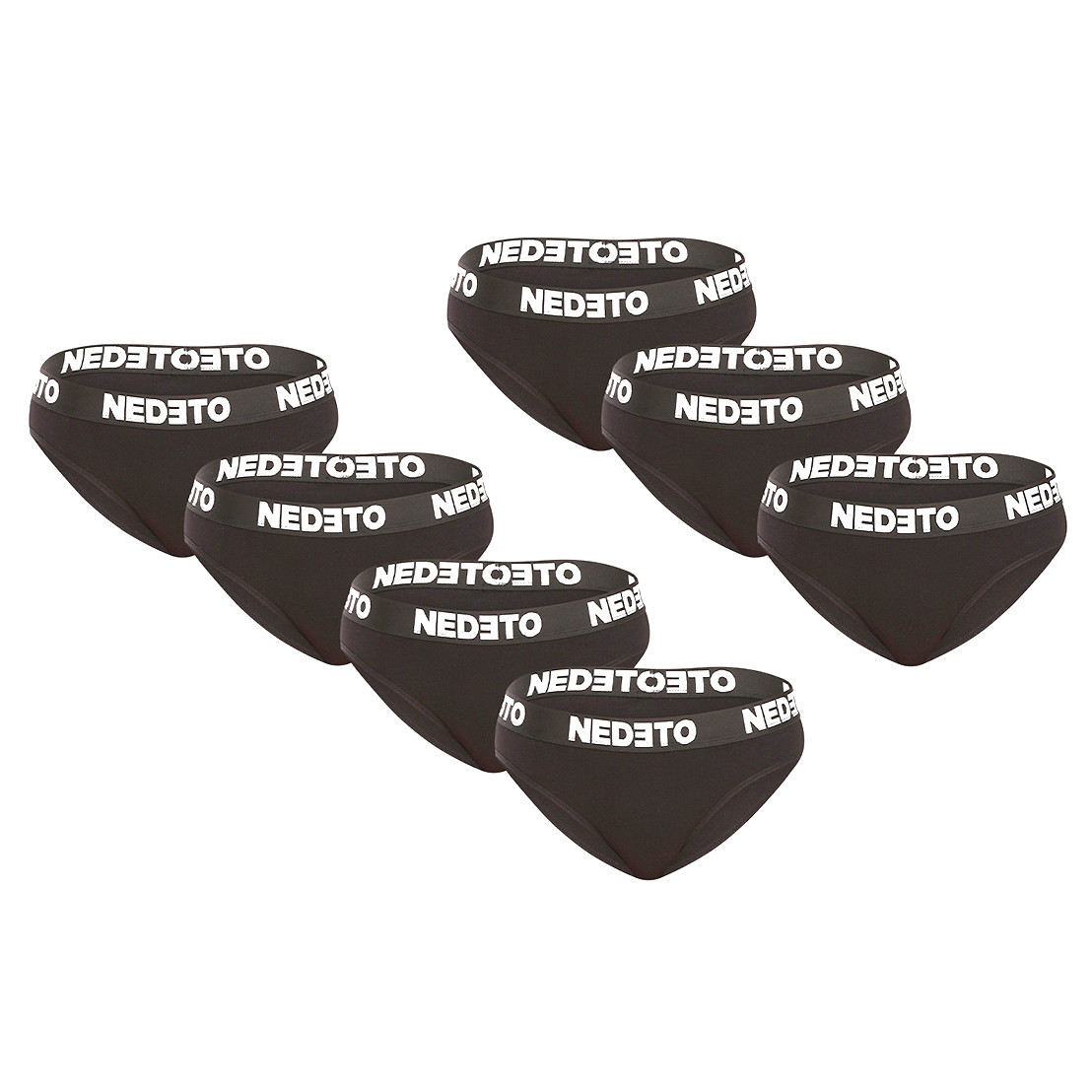 7PACK dámske nohavičky Nedeto čierne (7NKB001) M.
Cíťte sa pohodlne a sebaisto s našimi dámskymi nohavičkami Nedeto v čiernej farbe.
Kvalitné materiály pre celodenné pohodlie
Nohavičky sú vyrobené zo zmesi bavlny a elastanu, ktorá zaručuje mäkkosť, priedušnosť a pružnosť, takže nohavičky sa dokonale prispôsobia vašej postave.
Moderný dizajn nohavičiek Nedeto na každodenné nosenie
Nohavičky Nedeto v čiernej farbe majú pás s výrazným logom Nedeto, ktorý vyzerá štýlovo a zároveň zaisťuje, že nohavičky zostanú dokonale na svojom mieste.
Prečo si nohavičky Nedeto zamilujete

Kvalitný materiál: Bavlna a elastan zaručujú mäkkosť, priedušnosť a pohodlie.


Štýlový dizajn: Čierna farba s tkanou gumou a logom Nedeto dodáva nohavičkám moderný vzhľad.


Perfektne sedia: Elastický materiál a tkaná guma zaisťujú, že nohavičky sedia po celý deň bez nepríjemného zarezávania.


Skvelý pomer ceny a kvality: Za nízku cenu získate niekoľko kusov kvalitnej spodnej bielizne.

Spodná bielizeň Nedeto uspokojí aj tých najnáročnejších zákazníkov
Nedeto je jednou z našich privátnych značiek a na jej kvalite si dávame záležať.
Ako sa starať o nohavičky Nedeto
Aby vaše obľúbené nové nohavičky vydržali dlho v perfektnom stave, odporúčame im venovať náležitú starostlivosť.

Pranie: Nohavičky perte pri teplote 40 °C, aby ste zaistili ich dlhú životnosť a zachovali ich kvalitu.


Sušenie: Nesušte v sušičke.


Žehlenie: V prípade potreby je možné nohavičky vyžehliť.

Tip: Staňte sa expertom na údržbu spodnej bielizne vďaka radám v našom článku a doprajte svojim obľúbeným kúskom starostlivosť, ktorú si zaslúžia.