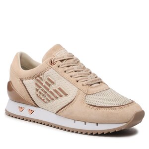 Sneakersy EA7 Emporio Armani - X7X005 XK210 R357 Macadamia/Rose Gold.