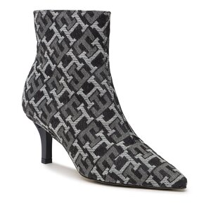 Členková obuv Tommy Hilfiger - Pointy Heel Boot Denim FW0FW06901 Denim Monogram 0G4.