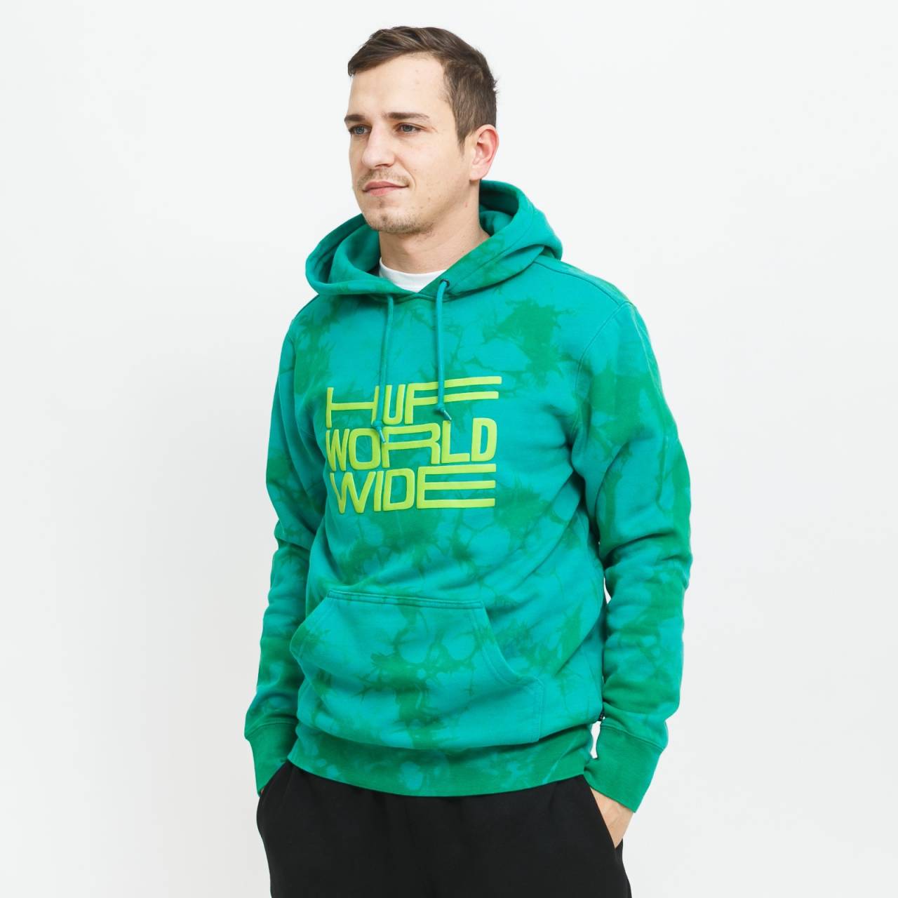 HUF Broadcast Tiedye Hoodie S.