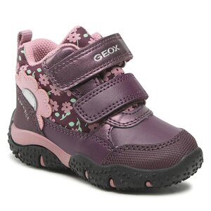 Šnurovacia obuv Geox - B Baltic G.B Abx B2654A 0CEMN CF88F M Prune/Dk Pink.