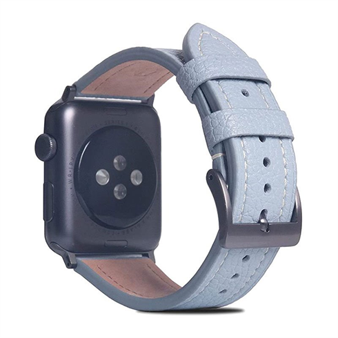 SLG Design remienok D8 Edition pre Apple Watch 42/44/45mm - Powder Blue.

- vyrobené z najkvalitnejšej full grain kože
- rastlinná koža na vnútornej strane remienka
- povrch kože je ručne upravovaný odborníkmi do konečnej podoby
- precízne biele prešívanie pre dlhotrvajúcu životnosť
- chrómová vrstva na kovových prvkoch pre vysoký lesk
- vhodné pre obvod ruky 174 - 223 mm
- určené pre Apple Watch 42 / 44 / 45 mm