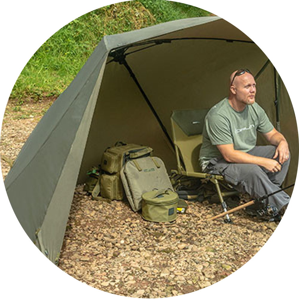 Korum brolly pentalite brolly shelter 50