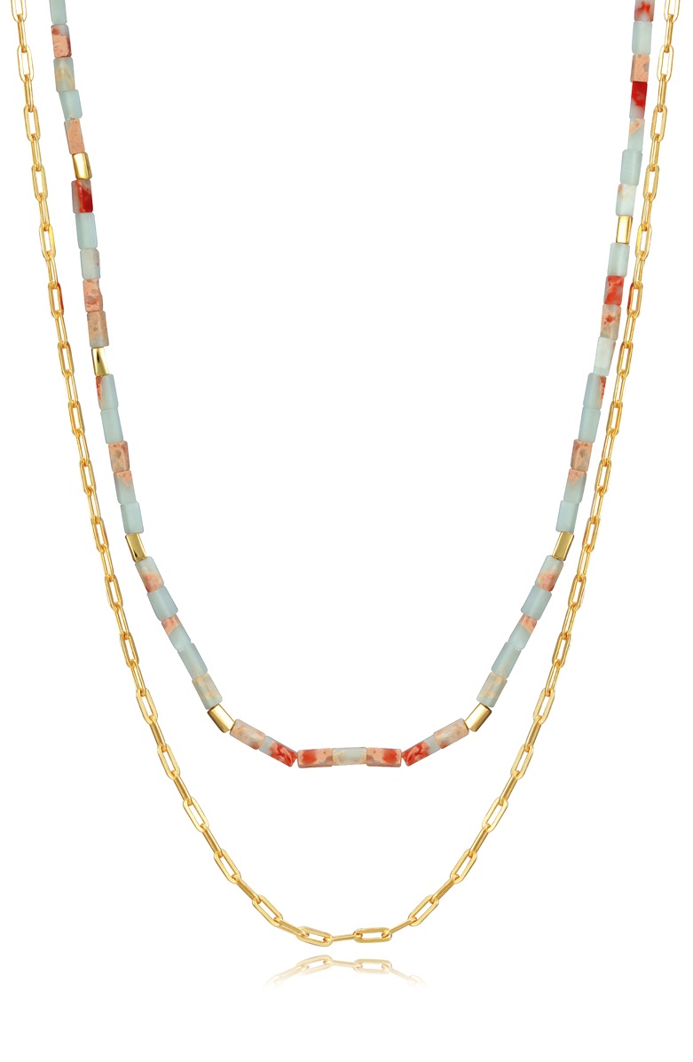 Viceroy Luxusný dvojitý náhrdelník Elegant 13041C100-99.