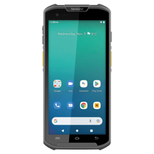 NewLand MT93 Megattera-Serie, 2D, 14 cm (5.5''), GPS, USB-C, BT, Wi-Fi, 4G, NFC, Android, kit, GMS.