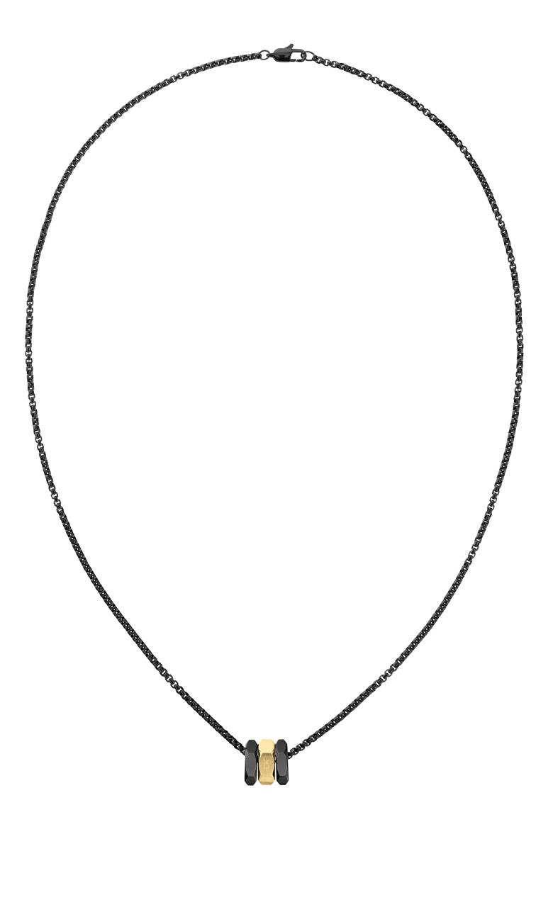 Calvin Klein Moderný pánsky bicolor náhrdelník Latch 35000259.