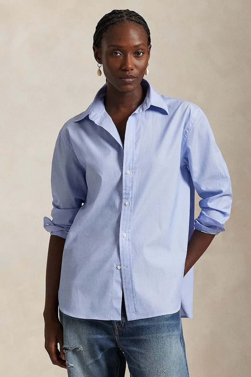 Bavlnená košeľa Polo Ralph Lauren Long Sleeve Light Shirt.