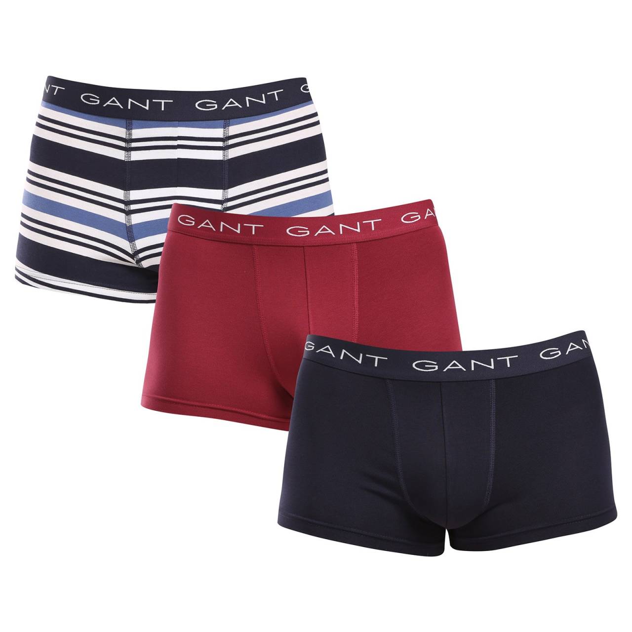 3PACK pánske boxerky Gant viacfarebné (902433043-433) XXL, trenky.
Hľadáte komfortné pánske spodné prádlo?
 
Pánske boxerky GANT sú vyrobené z kvalitne bavlny a prímesi elastanu, v páse majú príjemnú všitú gumu, ktorá nikde neškrtí ani neškriabe, navyše má kontrastnou gumu s nápisom GANT, nohavičky majú dole mäkké lemy.
Viac sa dozviete nižšie v klasických informáciách o produkte.