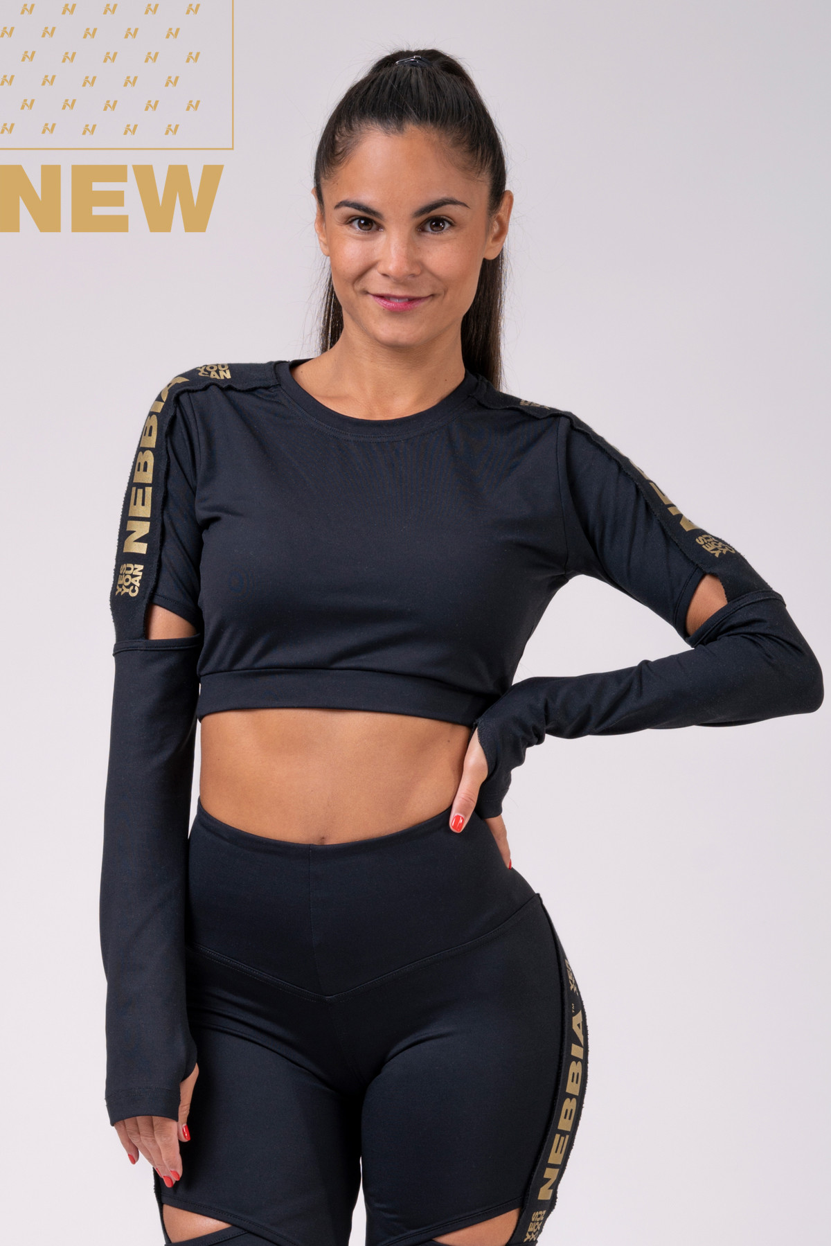 NEBBIA Honey Bunny crop top XS.