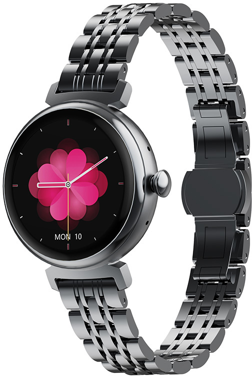 Wotchi AMOLED Smartwatch DM70 – Black – Black.