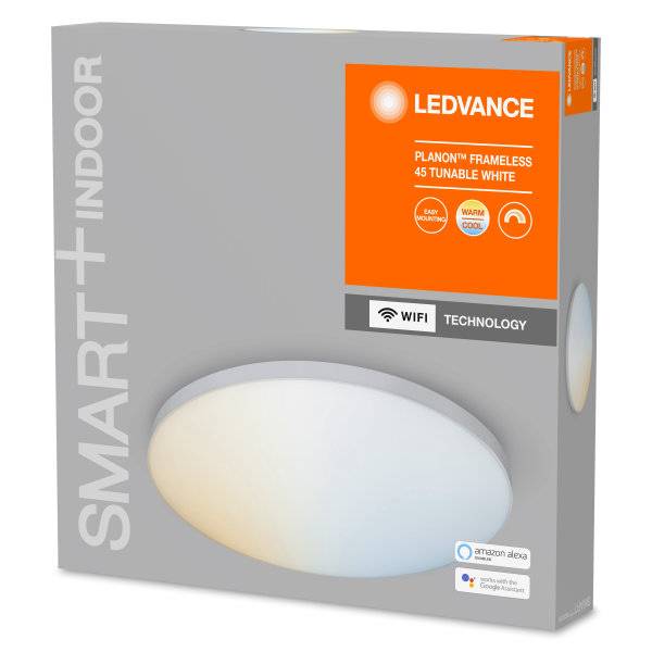 Bezrámové svietidlo SMART+ TUNABLE WHITE 450 laditeľná biela 3000K - 6500K, LEDVANCE.