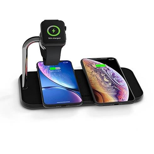 ZENS Aluminium Dual Wireless Charger + Watch 10W - Black.

Nabíjanie:  iPhone + AirPods + Apple Watch

Popis produktu

Zens Dual hliníková bezdrôtová nabíjačka má ultra tenký dizajn, ktorý je vyrobený z jedného kusu vysoko kvalitného hliníka a je navrhnutý tak, aby (rýchlo) nabíjal dva smartphony a Apple Watch súčasne.

Nešmykľavý povrch zaručuje dokonalé umiestnenie a ultratenký dizajn sa bez problémov hodí do každého domova alebo do kancelárie.

Vlastnosti :

- Maximálny celkový výkon 20W (2x10W)
- Podporuje Apple Fast Charge
- Ultra tenký (8 mm) dizajn
- Vyrobené z jedného kusu vysoko kvalitného hliníka
- Nabíja súčasne dve zariadenia a Apple Watch
- Vrátane napájacieho adaptéra (EU)
- Certifikát MFi
- Qi certifikované

Technické údaje :

- Rozmery zariadenia (dx š xv v cm): 19,2 x 9,2 x 10,2
- Netto hmotnosť  (g): 290

Kompatibilita :

- iPhone XS
- iPhone XS Max
- iPhone XR
- iPhone X
- iPhone 8
- iPhone 8 Plus
- iPhone 11
- iPhone 11 Pro 
- iPhone 11 Pro Max 
- iPhone SE (2020)
- iPhone 12 mini
- iPhone 12 
- iPhone 12 Pro
- iPhone 12 Pro Max
- Apple Watch Series 1,2,3,4,5,6
- Apple AirPods with Wireless Charging Case  
- Apple AirPods Pro