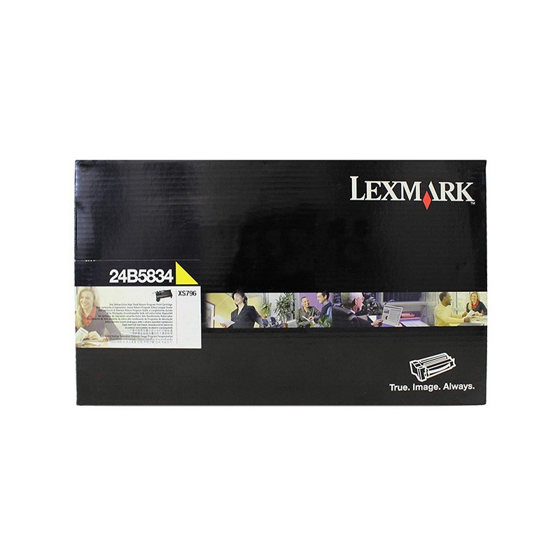 Lexmark 24B5834 žltý (yellow) originálny toner.
Originálny toner = záruka priamo od výrobcu tlačiarne
100 % použitie v tlačiarni - bezproblémové fungovanie s vašou tlačiarňou
Použitím originálnej náplne predlžujete životnosť tlačiarne
Overená špičková kvalita - vysoko kvalitná a spoľahlivá tlač originálnou tlačovou kazetou od prvej do poslednej stránky
Trvalé a profesionálne výsledky tlače - dlhodobá udržateľnosť tlače
Kratšia prodleva pri tlači stránok
Garancia Vašej spokojnosti s použitím našej originálnej náplne
Zabezpečujeme bezplatnú recykláciu originálnych náplní
Zlyhanie náplne v menej ako 1% prípadov
Jednoduchá a rýchla výmena náplne

Kód výrobcu: 24B5834