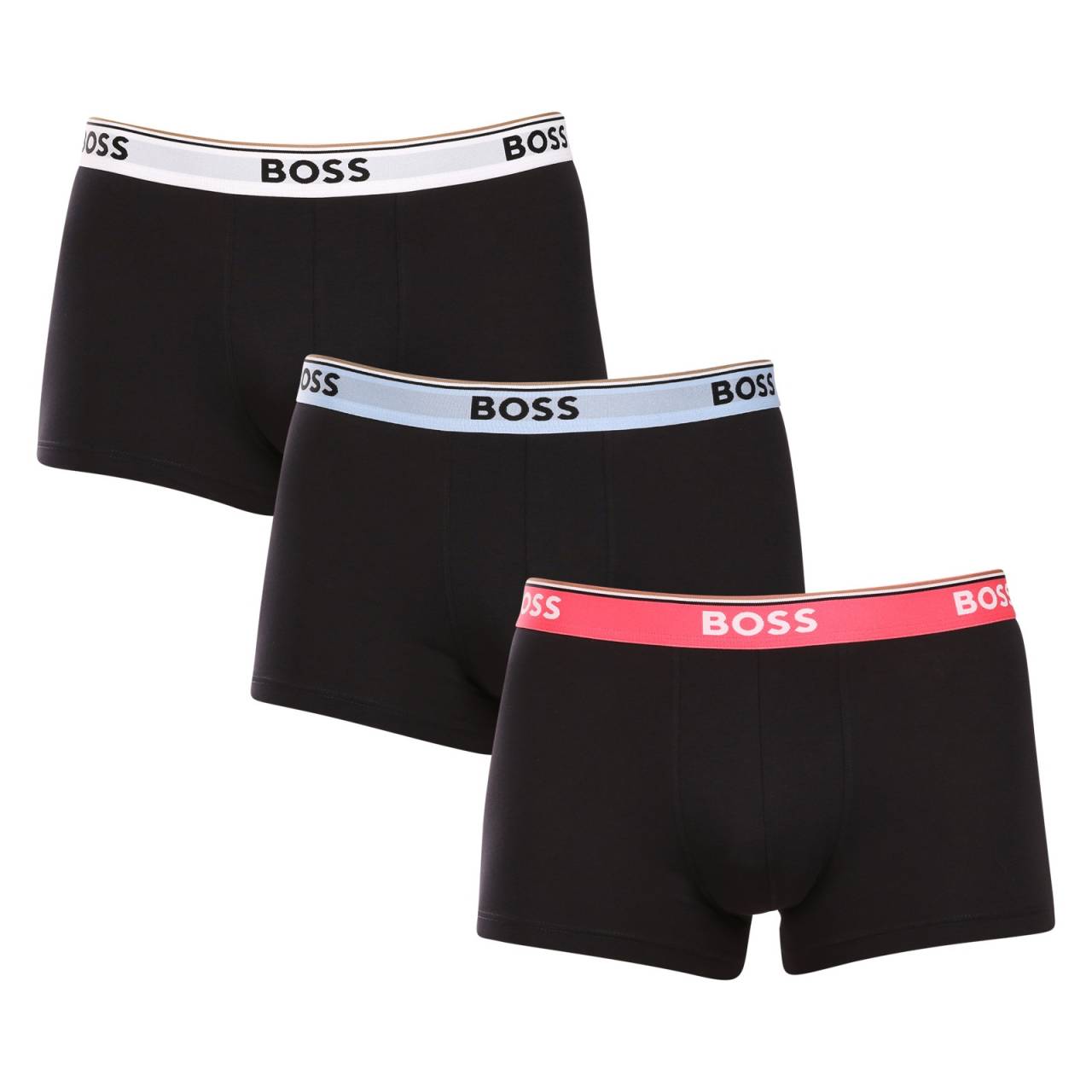 3PACK Herren Klassische Boxershorts BOSS mehrfarbig (50514928 978) XL.
Gönnen Sie sich ultimativen Komfort und zeitlosen Stil mit den BOSS Boxershorts für Männer.
Hochwertiges Material für maximalen Komfort
Die Boxershorts sind aus einem hochwertigen Baumwoll-Elastan-Gemisch gefertigt, das die perfekte Kombination aus Weichheit, Atmungsaktivität und Elastizität bietet.
Stilvolles Design und elegantes Aussehen
Das klassische Design mit dezentem BOSS Logo auf dem gewebten Gummi verleiht den Boxershorts einen modernen und anspruchsvollen Look.
Warum Sie die BOSS Boxershorts lieben werden

Hochwertige Baumwolle: Weich, atmungsaktiv und angenehm am Körper.
Elastischer Bund mit BOSS Logo: Elegant und bequem.
Längere Höschen: Ideal unter einem Anzug und beim Sport.
Flexibles Material: Es passt sich perfekt an Ihren Körper an.

Alle stilvollen Männer werden BOSS Unterwäsche lieben
Die Marke BOSS wurde aus dem bekannten Bekleidungshersteller Hugo Boss ausgegliedert und bietet eine Produktlinie für Männer, die hochwertige Stücke und zeitlose Looks lieben.
Wie pflegt man seine BOSS Boxershorts?
Damit Ihre neuen Boxershorts so lange wie möglich ihre Form und Qualität behalten, empfehlen wir Ihnen, die folgenden Hinweise zu beachten:

Waschen: Bei 40°C mit ähnlichen Farben und Feinwaschmittel waschen.
Trocknen: Sie können sie auf niedriger Stufe im Wäschetrockner trocknen, aber wir empfehlen, sie an der Luft zu trocknen, damit sie länger halten.
Bügeln: Falls erforderlich, bei niedriger Hitze bügeln.

Tip: Es kann schwierig sein, die richtige Unterwäsche zu finden, die perfekt sitzt.
