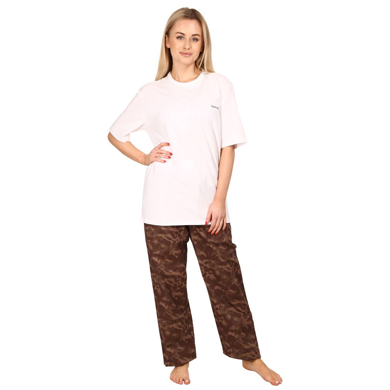 Damen Schlafanzug Calvin Klein mehrfarbig (QS6976E-C80) M.
 
Damen Pyjamas der Luxusmarke Calvin Klein werden sowohl im Sommer als auch im Winter von jeder Frau geschätzt.