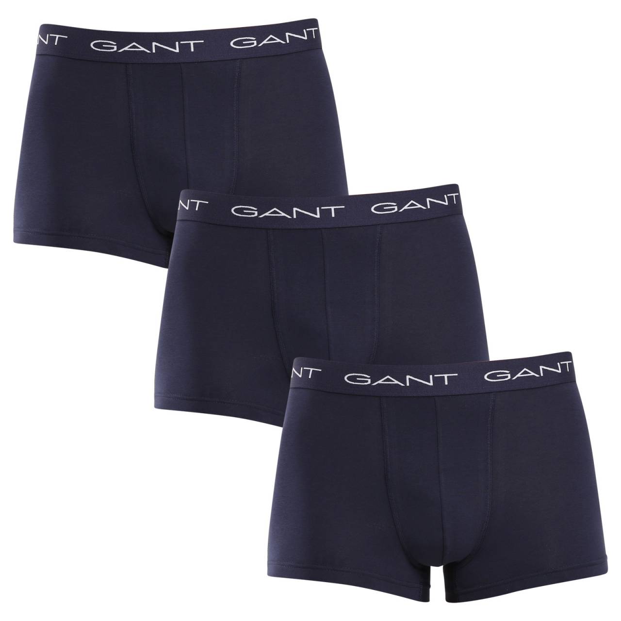 3PACK pánske boxerky Gant modré (900013003-410) XL, trenky.
Hľadáte komfortné pánske spodné prádlo?
 
Pánske boxerky GANT sú vyrobené z kvalitne bavlny a prímesi elastanu, v páse majú príjemnú všitú gumu, ktorá nikde neškrtí ani neškriabe, navyše má kontrastnou gumu s nápisom GANT, nohavičky majú dole mäkké lemy.
Viac sa dozviete nižšie v klasických informáciách o produkte.