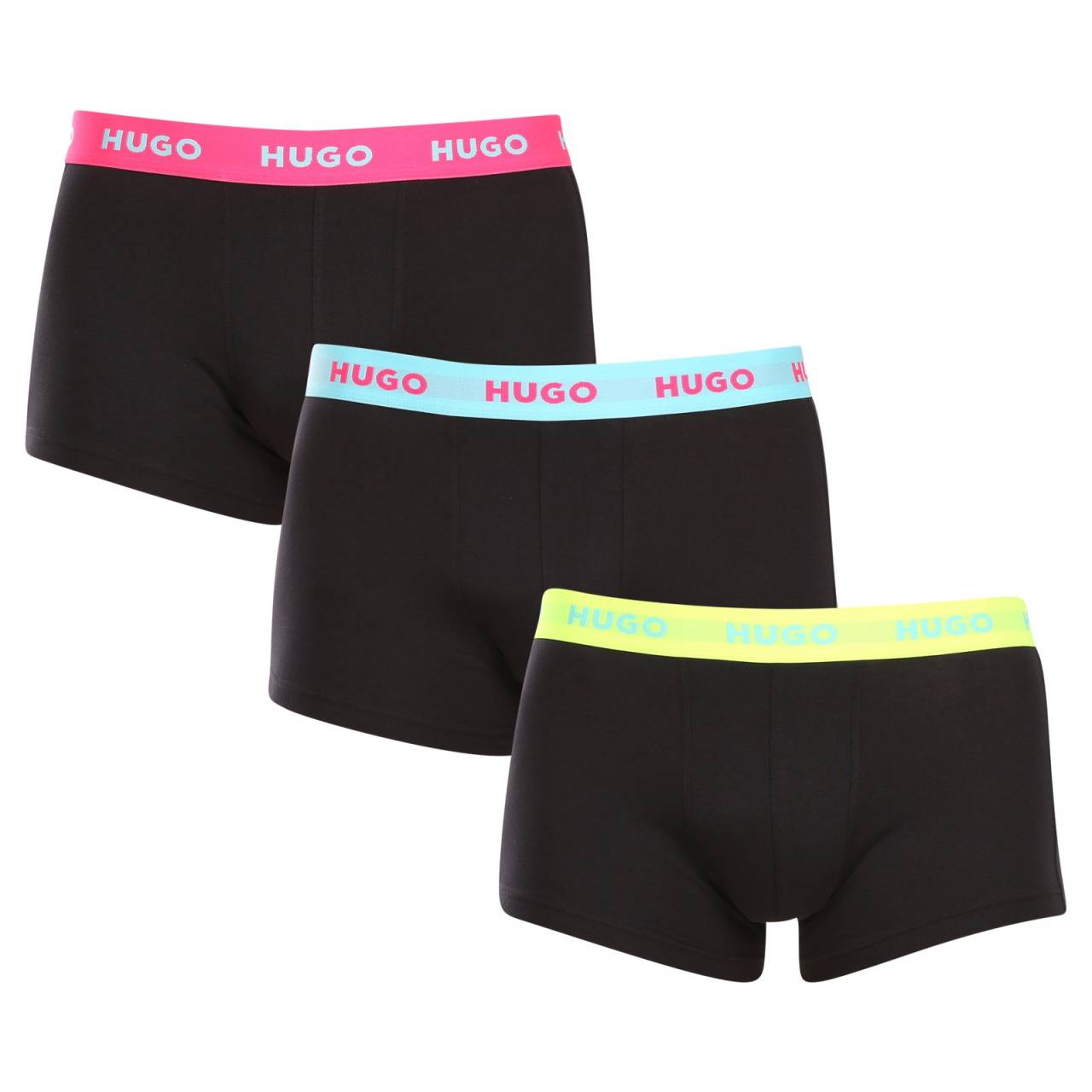 3PACK pánske boxerky HUGO viacfarebné (50469766 730) L, trenky.
Boxerky Hugo Boss sú prémiovej kvality, za ktorou stojí ikonická svetová značka pánskej spodnej bielizne.Boxerky Hugo Boss patria medzi absolútne legendy spodnej bielizne.