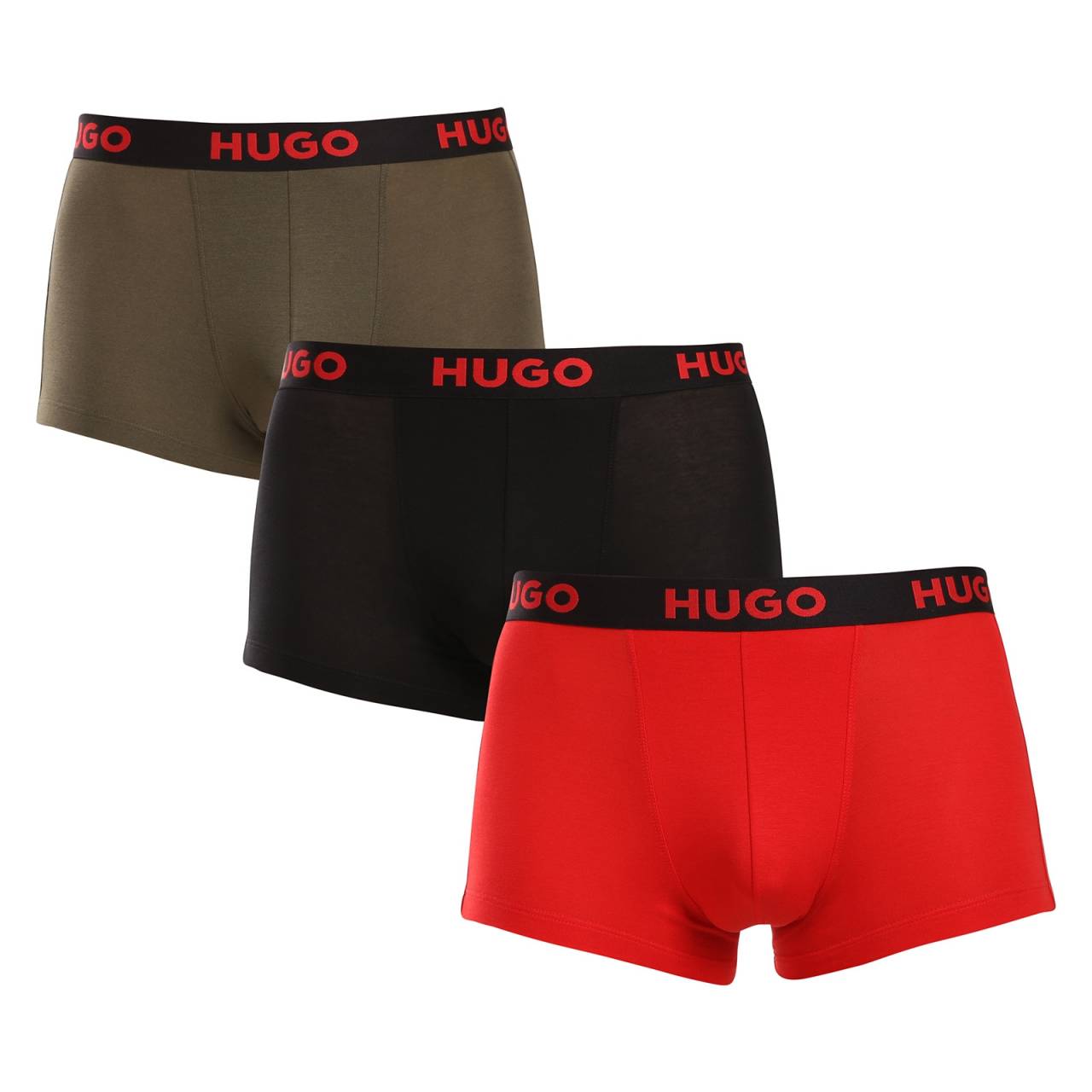 3PACK pánske boxerky HUGO viacfarebné (50496723 965) XXL, trenky.
Boxerky Hugo Boss sú prémiovej kvality, za ktorou stojí ikonická svetová značka pánskej spodnej bielizne.Boxerky Hugo Boss patria medzi absolútne legendy spodnej bielizne.