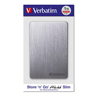 Verbatim externí pevný disk, Store,n,Go ALU Slim, 2.5