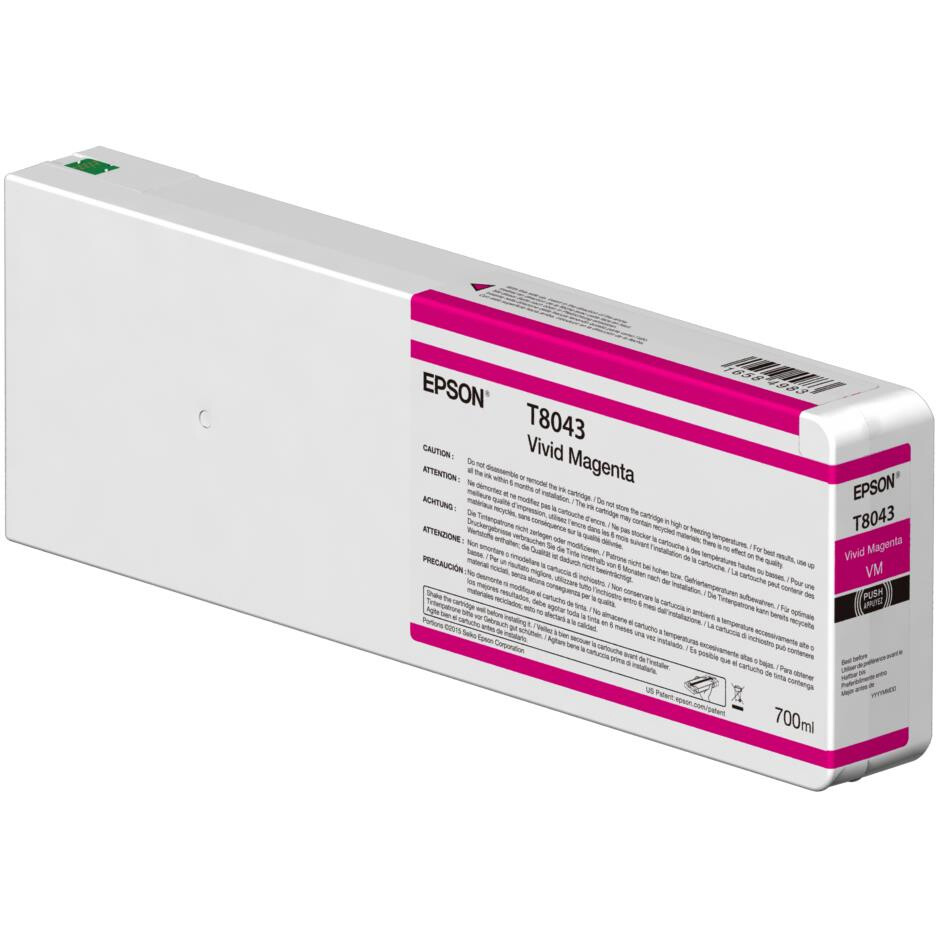 Epson C13T54X300 purpurová (vivid magenta) originálna cartridge.
   Originálne cartridge = záruka priamo od výrobcu tlačiarne 100% použitie v tlačiarni - spoľahlivá a bezproblémová tlač Použitím originálnej náplne predlžujete životnosť tlačiarne Osvedčená špičková kvalita - jasný a čitateľný text, jemná grafika, kvalitnejšie obrázky Použitie originálnej kazety ponúka rýchly a vysoký výkon a napriek tomu stabilné výsledky = EFEKTÍVNA TLAČ Jednoduchá inštalácia a údržba Zabezpečujeme bezplatnú recykláciu originálnych náplní Garancia Vašej spokojnosti pri použití našej originálnej náplne  Kód výrobcu: C13T54X300