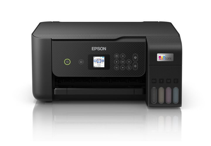 Epson EcoTank L3280 C11CJ66426 atramentová multifunkcia.
Metóda tlače: Tlačová hlava Epson Micro Piezo™
Konfigurácia trysiek: 180 trysky čierna, 59 Trysiek pre každú farbu
Min.
Atramentová technológia: Atrament na báze farbív
Tlačové rozlíšenie: 5.760 x 1.440 dpi
Category: Samostatné pracovisko, Home Office
Multifunkcia: Tlač, Skenovanie, kópií
Tlač
Number of colours: Štvorfarebný
Rýchlosť tlače ISO/IEC 24734: 10 Str./min Čiernobielo, 5 Str./min Colour, 69 s na fotografiu 10 x 15 cm
Rýchlosť tlače: 33 Str./min Čiernobielo (obyčajný papier), 15 Str./min Colour (obyčajný papier), 27 s na fotografiu 10 x 15 cm (Papier Epson Premium Glossy Photo Paper)
Farby: Čierna [Dye], Azúrová [Dye], Žltá [Dye], Purpurová [Dye]
Skenovanie
Rýchlosť jednostranného skenovania (A4 čiernobielo): 200 dpi; , 11 sec.
Rýchlosť jednostranného skenovania (A4 farebne): 200 dpi; , 28 sec.
Skenovacie rozlíšenie: 1.200 dpi x 2.400 dpi (horizontálne x vertikálne)
Výstupné formáty: BMP, JPEG, PICT, TIFF, multi-TIFF, PDF, PNG
Typ skenera: Contact image sensor (CIS)
Optické rozlíšenie: 1.200 dpi x 2.400 dpi (horizontálne x vertikálne)
Spracovanie papiera/médií
Počet zásobníkov papiera: 1
Formáty papiera: A4 (21,0 x 29,7 cm), A6 (10,5 x 14,8 cm), A5 (14,8 x 21,0 cm), B5, 10 x 15 cm, 13 x 18 cm, 16 : 9, DL ( obálka), No.
Duplexná tlač: Manuálna
Kapacita výstupného zásobníka: 30 Listy
Paper Tray Capacity: 100 Listy Štandardné
Vhodná gramáž papiera: 64 g/m2 - 300 g/m2
Spracovanie médií: Tlač bez okrajov (do veľkosti 10 x 15 cm)
Všeobecné informácie
Spotreba energie: 12 W (samostatné kopírovanie, vzor ISO/IEC 24712), 0,7 W (úsporný režim), 4,5 W Pripravené, 0,2 W (vypnutie), TEC 0,14 kWh/week
Napájanie: AC 100 V - 240 V, 50 Hz - 60 Hz
Rozmery výrobku: 375?
Hmotnosť výrobku: 4,1 kg
kompatibilné operačné systémy: Mac OS X 10.6.8 alebo later, Windows 10, Windows 7, Windows 8, Windows 8.1, Windows Server 2008 (32/64-bitová verzia), Windows Server 2008 R2, Windows Server 2012 (64-bit), Windows Server 2012 R2, Windows Server 2016, Windows Vista, Windows XP Professional x64 Edition SP2 alebo later, Windows XP SP3 alebo later (32-bit), Windows Server 2003 R2, Windows Server 2003 SP2 alebo later
Rozhranie: USB, Wi-Fi, Wi-Fi Direct
Tlač z mobilných zariadení a cloudu: Epson Connect (iPrint, Email Print, Remote Print Driver), Apple AirPrint
Colour: Black
Ďalšie funkcie
LCD displej
Typ: Farebne, Uhlopriečka: 3,7 cm
Emulácia: ESC/P-R
Ostatné
Záruka: 12 mesiacov u dodávateľa, 30.000 Strany
Výťažnosť pri použití dodaných nádržiek
Výťažnosť čiernobielych stránok: 8.100 Strany
Výťažnosť farebných stránok: 6.500 Strany
Bezplatnú predĺženú záruku získate registráciou na webovej stránke spoločnosti Epson. 
!