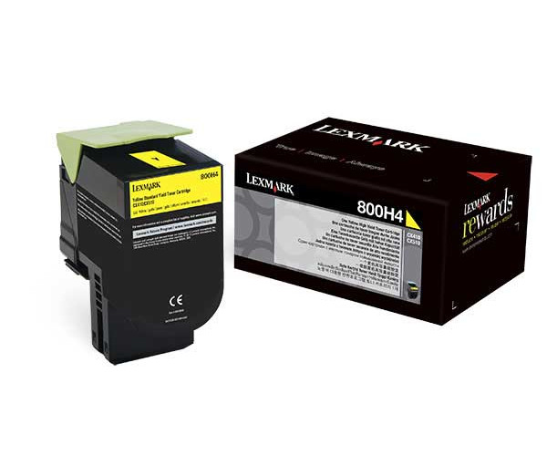 Lexmark  80C0H40 žltý (yellow) originálny toner.
Prečo kúpiť našu originálnu náplň?
 

Originálny toner = záruka priamo od výrobcu tlačiarne
100% použitie v tlačiarni - bezproblémové fungovanie s vašou tlačiarňou
Použitím originálnej náplne predlžujete životnosť tlačiarne
Osvedčená špičková kvalita - vysokokvalitná a spoľahlivá tlač originálnou tlačovou kazetou od prvej do poslednej stránky
Trvalé a profesionálne výsledky tlače - dlhodobá udržateľnosť tlače
Kratšie zdržanie pri tlači stránok
Garancia Vašej spokojnosti pri použití našej originálnej náplne
Zabezpečujeme bezplatnú recykláciu originálnych náplní
Zlyhanie náplne v menej ako 1% prípadov
Jednoduchá a rýchla výmena náplne

Kód výrobca: 80C0H40