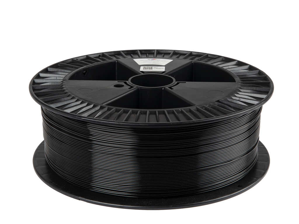 Spectrum 80642 3D filament, PCTG Premium, 1,75mm, 2000g, TRAFFIC BLACK.