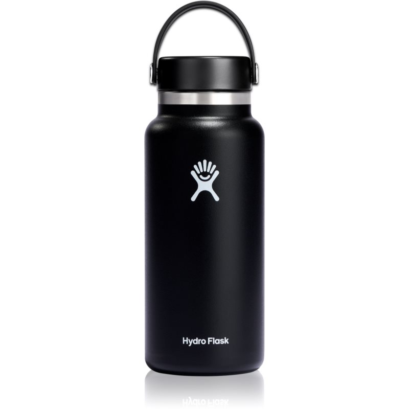 Hydro Flask Wide Mouth Flex Cap termofľaša farba Black 946 ml.