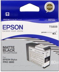 Epson T580800 matná čierna (matte black) originálna cartridge.
 
Prečo kúpiť našu originálnu náplň Epson?
 
 

Originálne cartridge = záruka priamo od výrobcu tlačiarne
100% použitie v tlačiarni - spoľahlivá a bezproblémová tlač
Použitím originálnej náplne predlžujete životnosť tlačiarne
Osvedčená špičková kvalita - jasný a čitateľný text, jemná grafika, kvalitnejšie obrázky
Použitie originálnej kazety ponúka rýchly a vysoký výkon a napriek tomu stabilné výsledky = EFEKTÍVNA TLAČ
Jednoduchá inštalácia a údržba
Zabezpečujeme bezplatnú recykláciu originálnych náplní
Garancia Vašej spokojnosti pri použití našej originálnej náplne
C13T580800