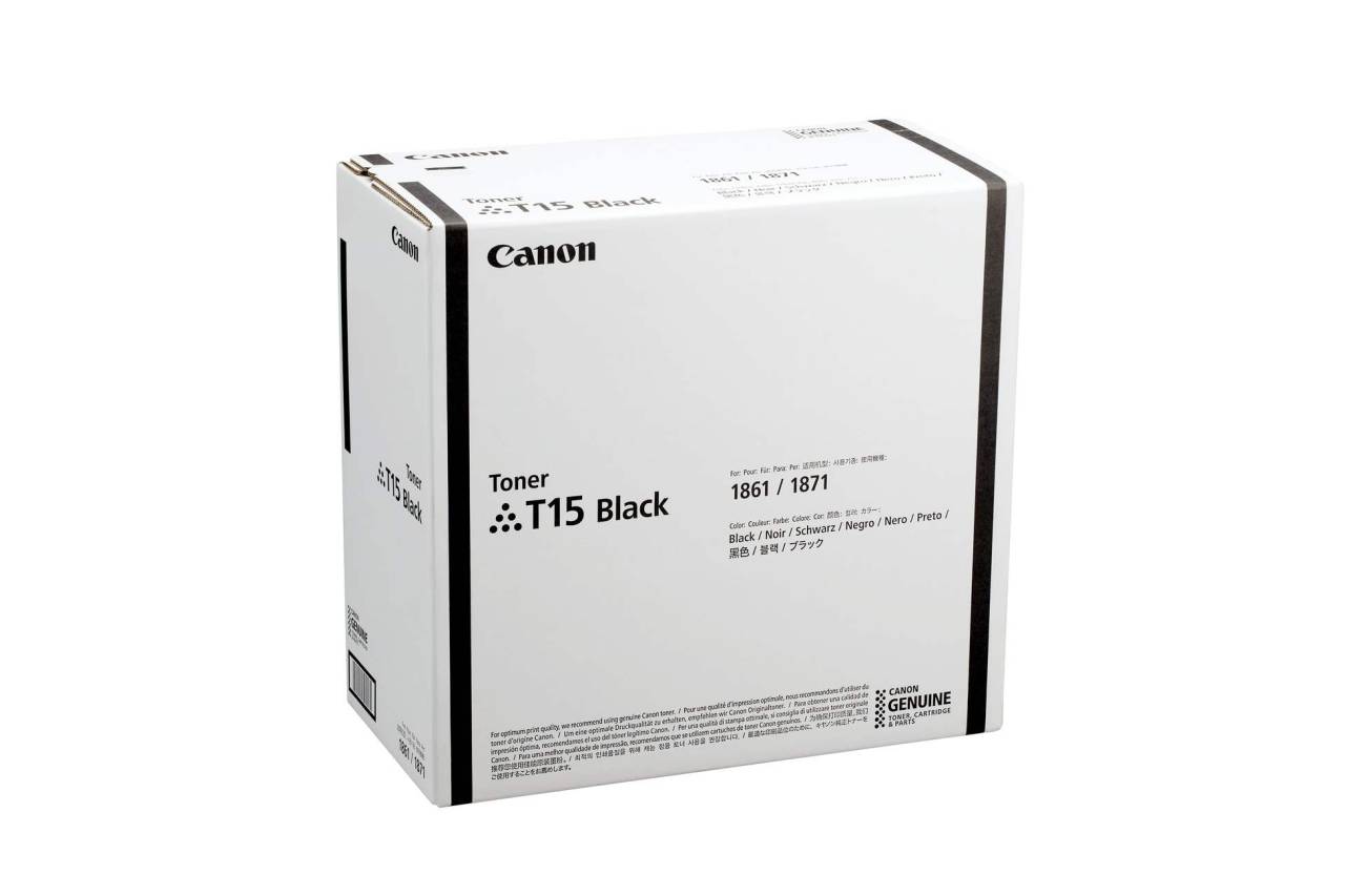 CANON TONER T15 černý pro i-SENSYS X 1861P, 1871P (42 000 str.).