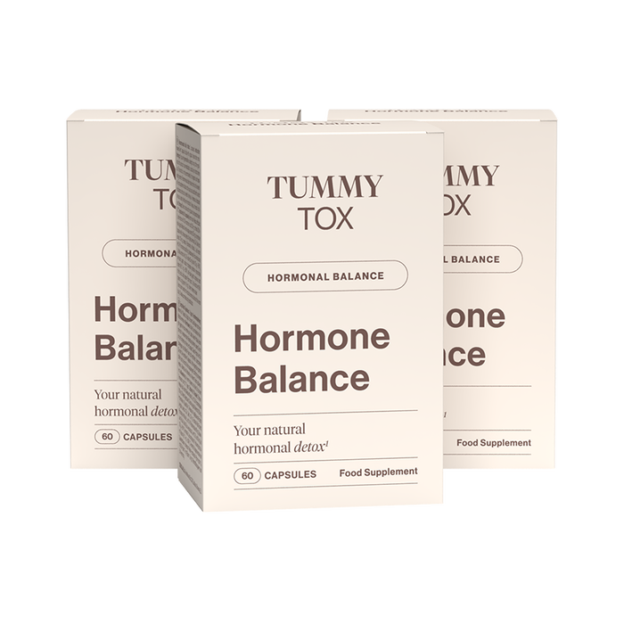 Hormone Balance: Cápsulas para desintoxicação hormonal - 3 caixas.