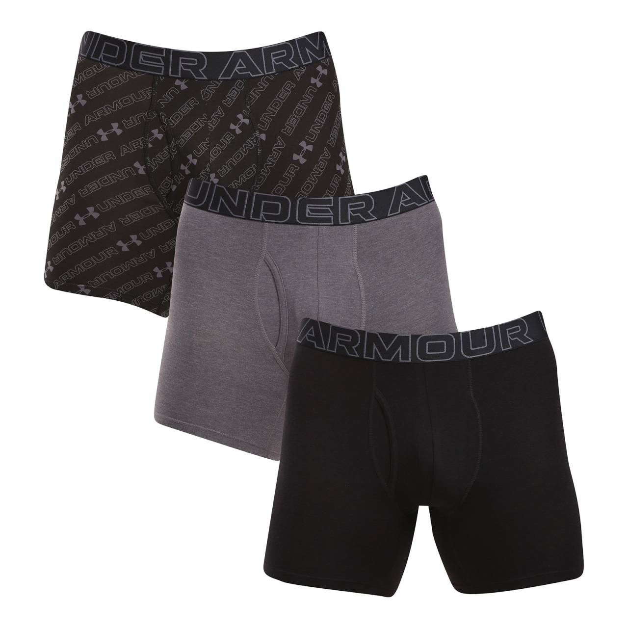 3PACK Moške boksarice Under Armour večbarvne (1383890 001) M.
Iščete kakovostne boksarice iz funkcionalnega materiala?
 
Blagovne znamke Under Armour ni treba dolgo predstavljati, saj so njihovi kakovostni materiali odlični.
Več informacij o izdelku je na voljo spodaj.