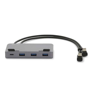 LMP USB-C Attach Dock ProStand 4K - Space Gray Aluminium.

- transformuje stojan LMP ProStand na dokovaciu USB-C stanicu 
- namontované v priebehu niekoľkých sekúnd na jednom z 5 rôznych miest
- špeciálne navrhnuté obdĺžnikové konektory USB-C
- 3 porty USB 3.0 s výstupom 1,5 A (x1) a 2,0 A (zdieľané cez 2 porty) na prenos dát a napájanie
- podpora 4K monitoru cez HDMI alebo Mini-DisplayPort
- vyrobené z odolného hliníku
- bus-powered
- kompatibilné s MacBook Pro 13