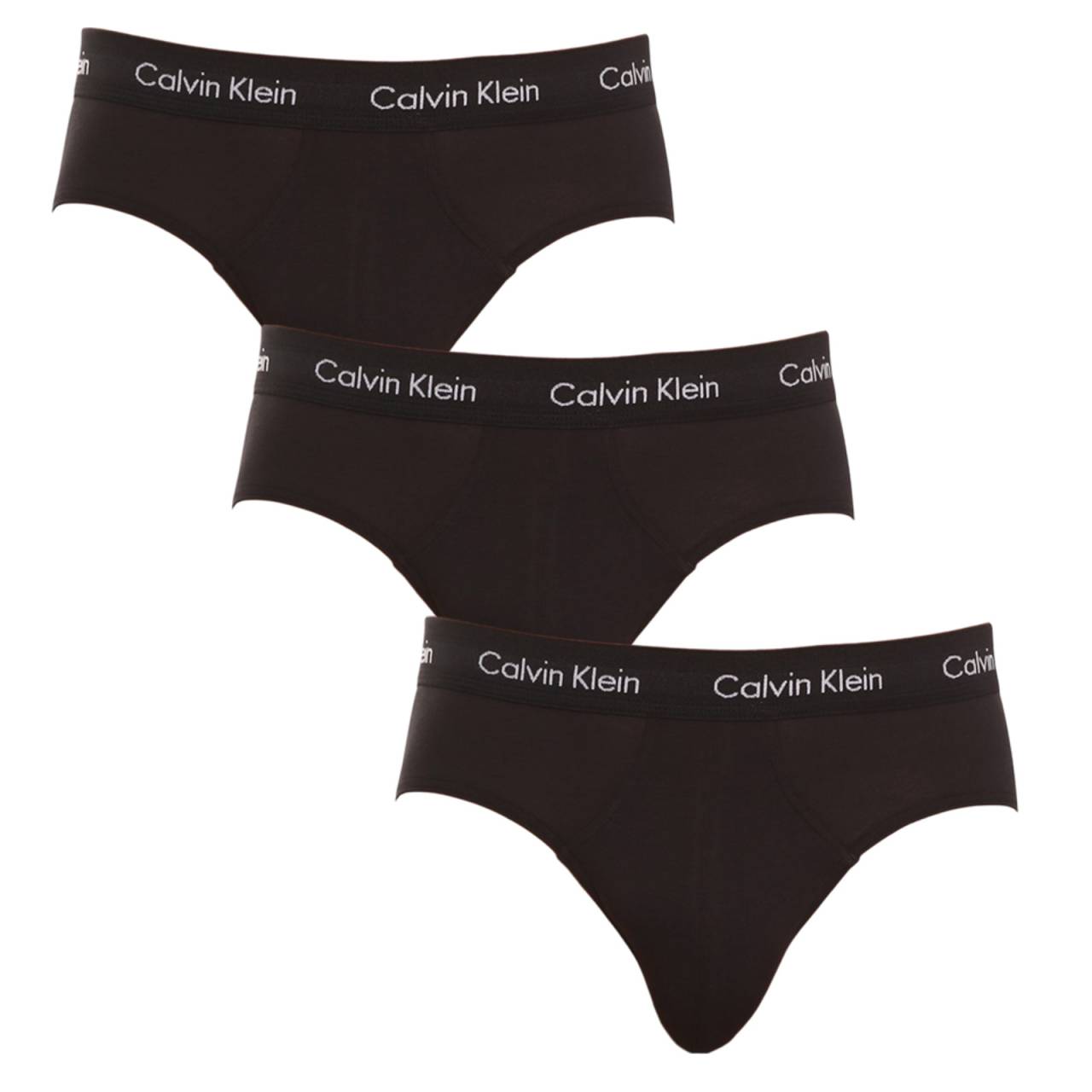 3PACK Herren Slips Calvin Klein schwarz (U2661G-XWB) L.
Setzen Sie auf eine bewährte Kombination aus Komfort, Qualität und kultigem Stil.
Angenehmes Material für ganztägigen Komfort
Der Slip ist aus einer hochwertigen Baumwoll-Elastan-Mischung gefertigt.
Elegantes Design mit ikonischem Gummibund
Das minimalistische Design wird durch die elastische Calvin Klein-Logo-Prägung ergänzt, die dem gesamten Modell einen modernen und dennoch zeitlosen Look verleiht.
Vorteile, die Sie jeden Tag schätzen werden

Atmungsaktive Baumwolle: Hält Sie den ganzen Tag über frisch.


Flexibilität dank Elastan: Der Slip passt sich perfekt dem Körper an und schränkt die Bewegungsfreiheit nicht ein.


Stilvoll gewebter Gummi: Das Calvin Klein-Logo verleiht dem Slip einen zeitlosen Look.

Calvin Klein Unterwäsche verleiht Ihnen einen einzigartigen Stil
Calvin Klein Herrenunterwäsche gehört zu den Aushängeschildern der Modeindustrie.
Pflegehinweise für Calvin Klein-Slips
Mit der richtigen Pflege bleiben Calvin Klein-Slips lange Zeit wie neu - und bieten Ihnen jeden Tag Stil und Komfort in einem.

Waschen: Waschen Sie den Slip bei 30°C, am besten auf links, damit die Farbe und die Qualität des Gummis erhalten bleiben.
Trocknen: Sie können die Socken im Wäschetrockner trocknen, wählen Sie aber das Schonprogramm bei niedriger Temperatur.
Bügeln: Nicht bügeln.

Tip: Es kann schwierig sein, die richtige Unterwäsche zu finden, die perfekt sitzt.