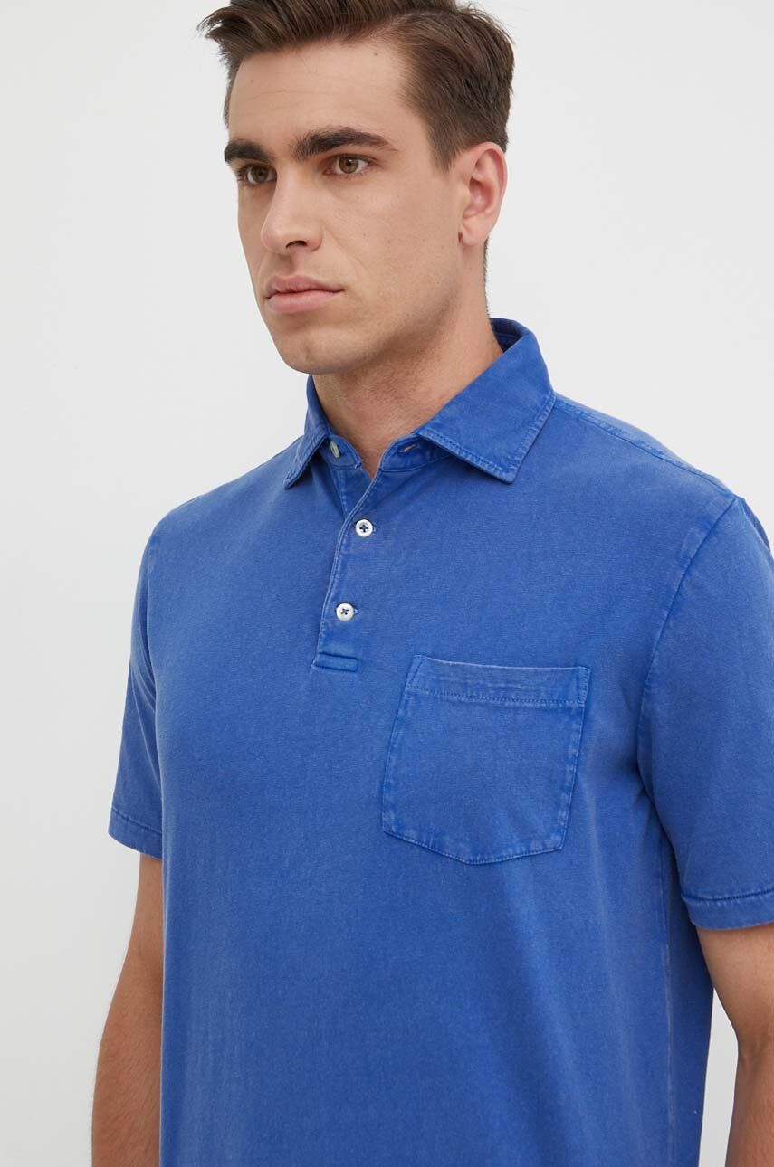 Polo tričko s prímesou ľanu Polo Ralph Lauren jednofarebný,710900790.