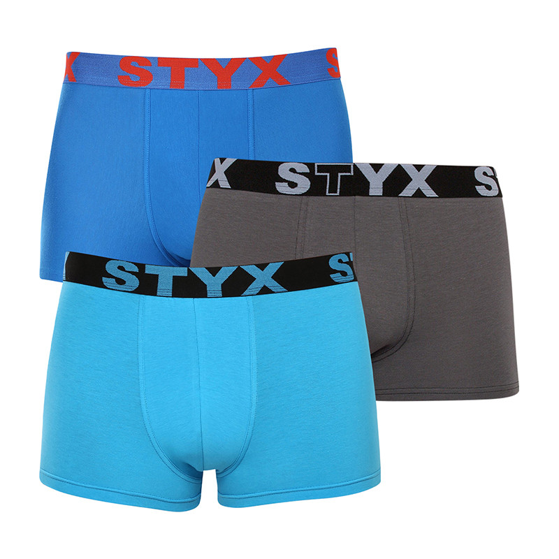 3PACK pánske boxerky Styx športová guma nadrozmer viacfarebné (3R10379) 4XL, trenky.
Boxerky Styx sú skvelou voľbou, ak máte radi pohodlné a kvalitné pánske spodné prádlo.
Boxerky Styx s prívlastkom 