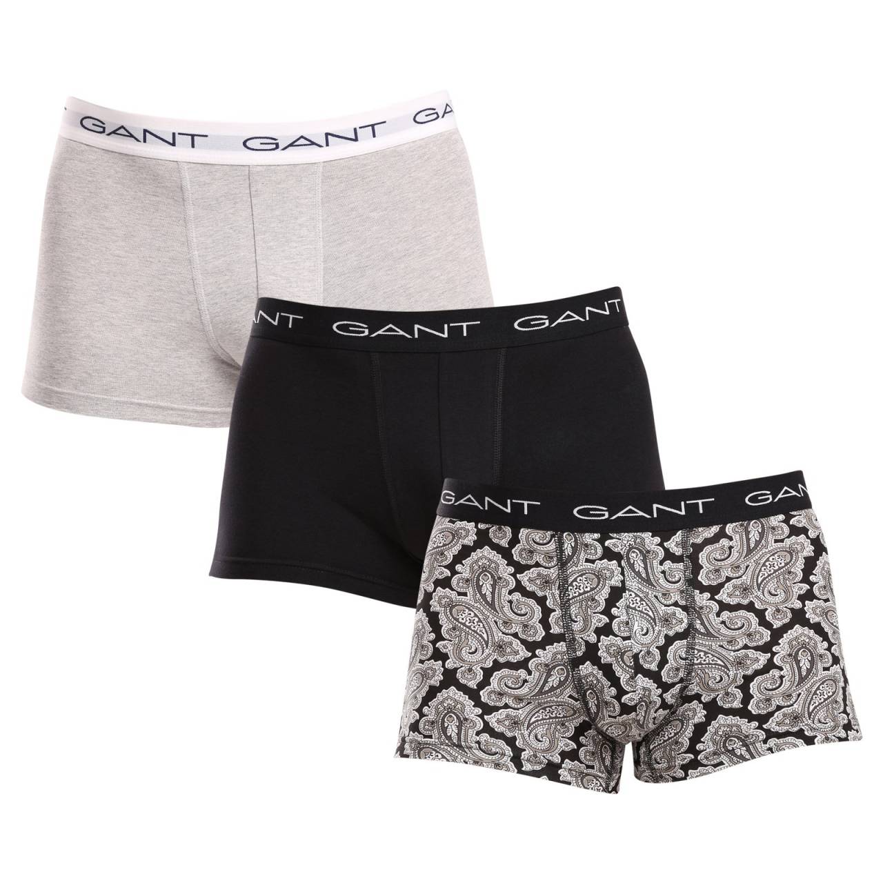 3PACK pánske boxerky Gant viacfarebné (902413033-005) XXL, trenky.
Hľadáte komfortné pánske spodné prádlo?
 
Pánske boxerky GANT sú vyrobené z kvalitne bavlny a prímesi elastanu, v páse majú príjemnú všitú gumu, ktorá nikde neškrtí ani neškriabe, navyše má kontrastnou gumu s nápisom GANT, nohavičky majú dole mäkké lemy.
Viac sa dozviete nižšie v klasických informáciách o produkte.