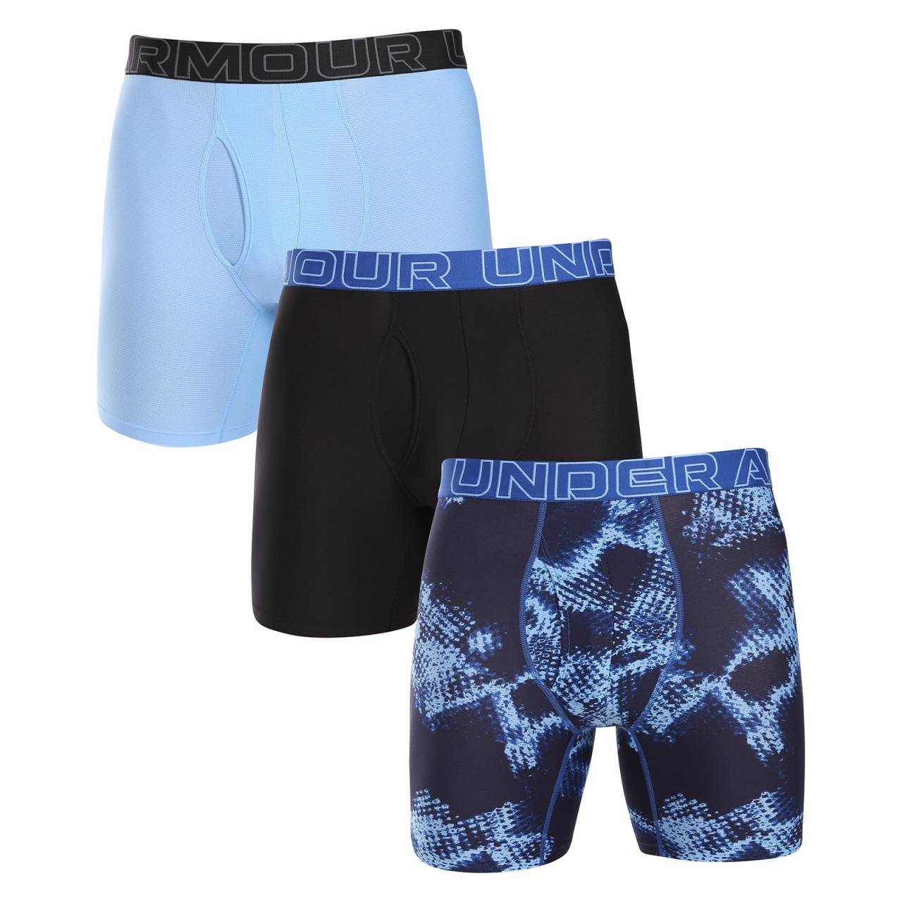 3PACK pánske boxerky Under Armour viacfarebné (1383885 432) L, trenky.
Hľadáte kvalitné boxerky z funkčného materiálu?
 
Značku Under Armour nemusíme dlho predstavovať, ich kvalitné materiály sú skvelé.
Viac informácií o produkte sa dozviete nižšie.