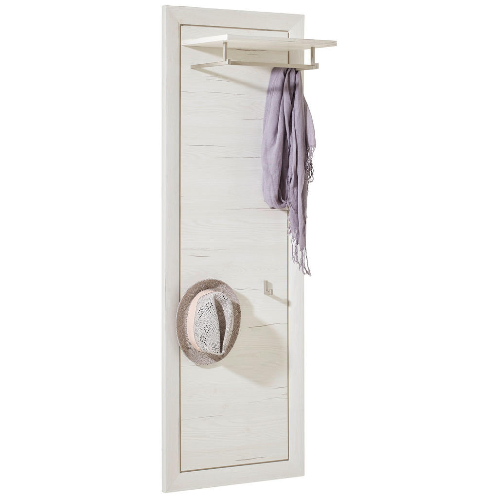 Hom`in VEŠIAKOVÝ PANEL, biela, 52/151,5/30 cm.