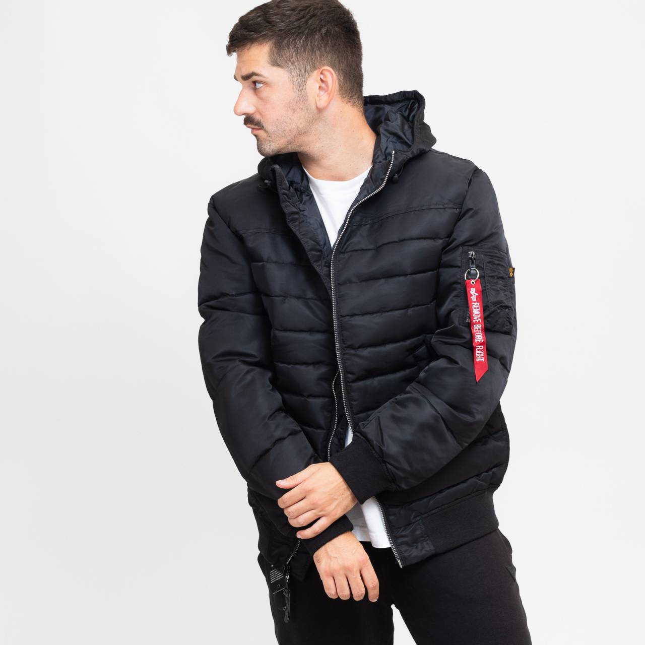 Alpha Industries Hooded Puffer FN XL.