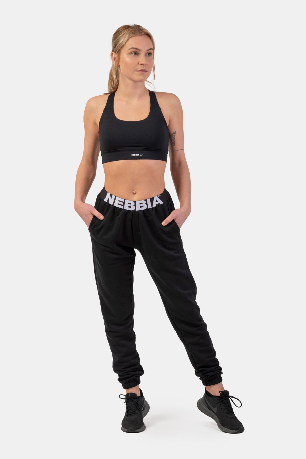 NEBBIA Iconic Mid-Waist Sweatpants FGLG S.