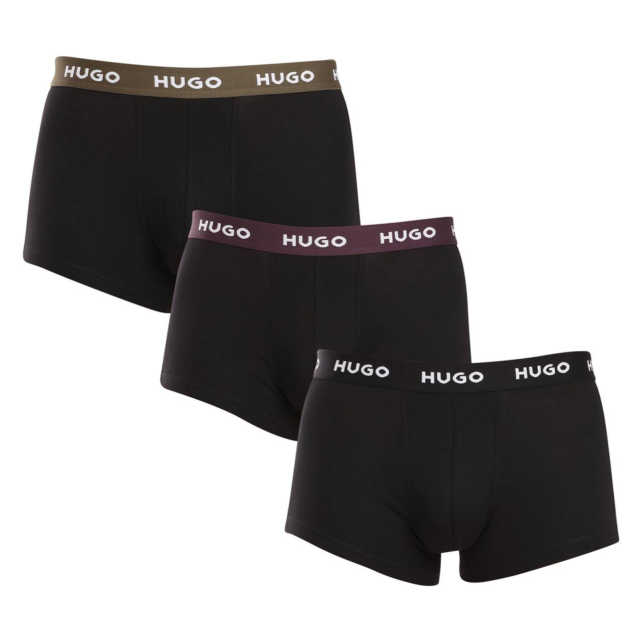 3PACK pánske boxerky HUGO čierné (50517878 988) XL, trenky.
Stavte na nadčasovú eleganciu a špičkový komfort s pánskymi boxerkami HUGO.
Materiál, ktorý vám dokonale padne
Kombinácia vysokokvalitnej bavlny s prímesou elastanu zaručuje optimálnu kombináciu pohodlia a pružnosti.
Štýl, ktorý hovorí sám za seba
Striedma farebnosť je vhodná pre všetkých mužov, ktorí nemajú radi módne výstrelky.
Prečo si zamilujete boxerky HUGO

Prvotriedny materiál v kombinácii bavlny a elastanu.
Elegantný dizajn v klasických farbách.
Kratšie nohavičky pre väčšie pohodlie.

Spodná bielizeň Hugo pre milovníkov pohodlia a luxusu
Značka spodnej bielizne Hugo patrí do rodiny odevov Hugo Boss a vyniká kvalitnými materiálmi a precíznym spracovaním.
Ako sa starať o boxerky HUGO
Aby vaše obľúbené boxerky dlho vydržali, odporúčame dodržiavať tieto tipy.

Pranie: Per je pri teplote 40 °C.
Sušenie: Boxerky môžeš sušiť v sušičke na šetrný program.
Žehlenie: Pokiaľ je potrebné, žehli ich naruby pri nižšej teplote.

Tip: Staňte sa expertom na údržbu spodnej bielizne vďaka radám v našom článku a doprajte svojim obľúbeným kúskom starostlivosť, ktorú si zaslúžia.