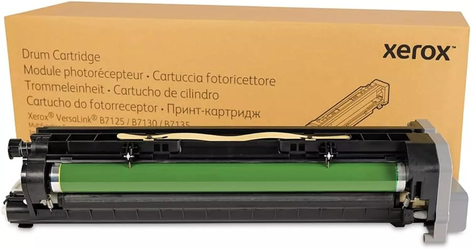 Xerox 013R00687 čierna (black) originálna valcová jednotka.
Originálna valcová jednotka = záruka priamo od výrobcu tlačiarne
100 % použitie v tlačiarni - bezproblémové fungovanie s vašou tlačiarňou
Použitím originálneho valca predlžujete životnosť tlačiarne
Overená špičková kvalita - originálna tlačová (valcová) kazeta poskytuje mimoriadne výsledky
Trvalé a profesionálne výsledky tlače - dlhodobá udržateľnosť tlače
Produktivita tlače - rovnaká tlač po celú životnosť valca
Maximálna jednoduchá obsluha sa rovná efektívna tlač
Garancia Vašej spokojnosti s použitím našej originálnej valcovej jednotky
Zabezpečujeme bezplatnú recykláciu originálnych náplní

Kód výrobcu: 013R00687