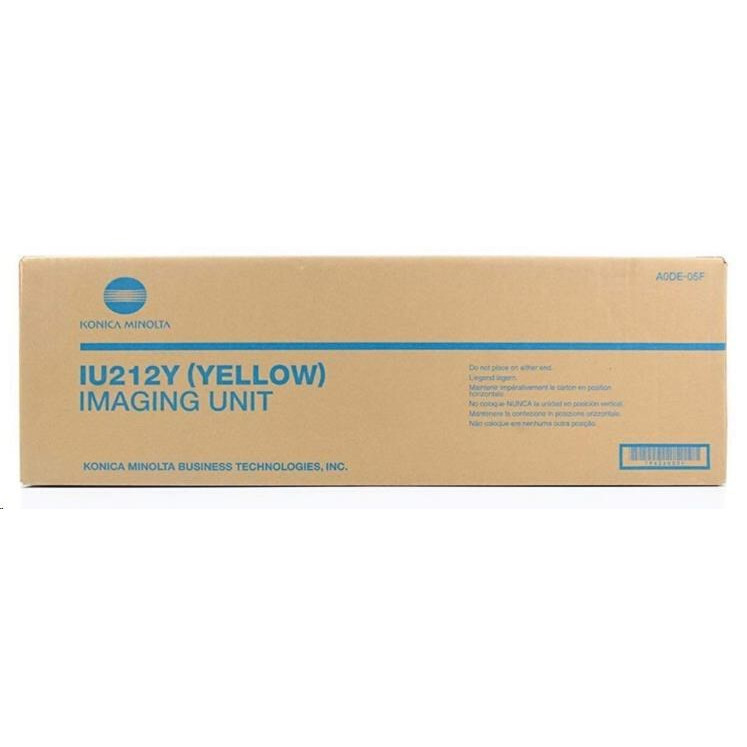 Konica Minolta IU212Y A0DE05F žltá (yellow) originálna valcová jednotka.
Originálna valcová jednotka = záruka priamo od výrobcu tlačiarne
100 % použitie v tlačiarni - bezproblémové fungovanie s vašou tlačiarňou
Použitím originálneho valca predlžujete životnosť tlačiarne
Overená špičková kvalita - originálna tlačová (valcová) kazeta poskytuje mimoriadne výsledky
Trvalé a profesionálne výsledky tlače - dlhodobá udržateľnosť tlače
Produktivita tlače - rovnaká tlač po celú životnosť valca
Maximálna jednoduchá obsluha sa rovná efektívna tlač
Garancia Vašej spokojnosti s použitím našej originálnej valcovej jednotky
Zabezpečujeme bezplatnú recykláciu originálnych náplní

Kód výrobcu: A0DE05F