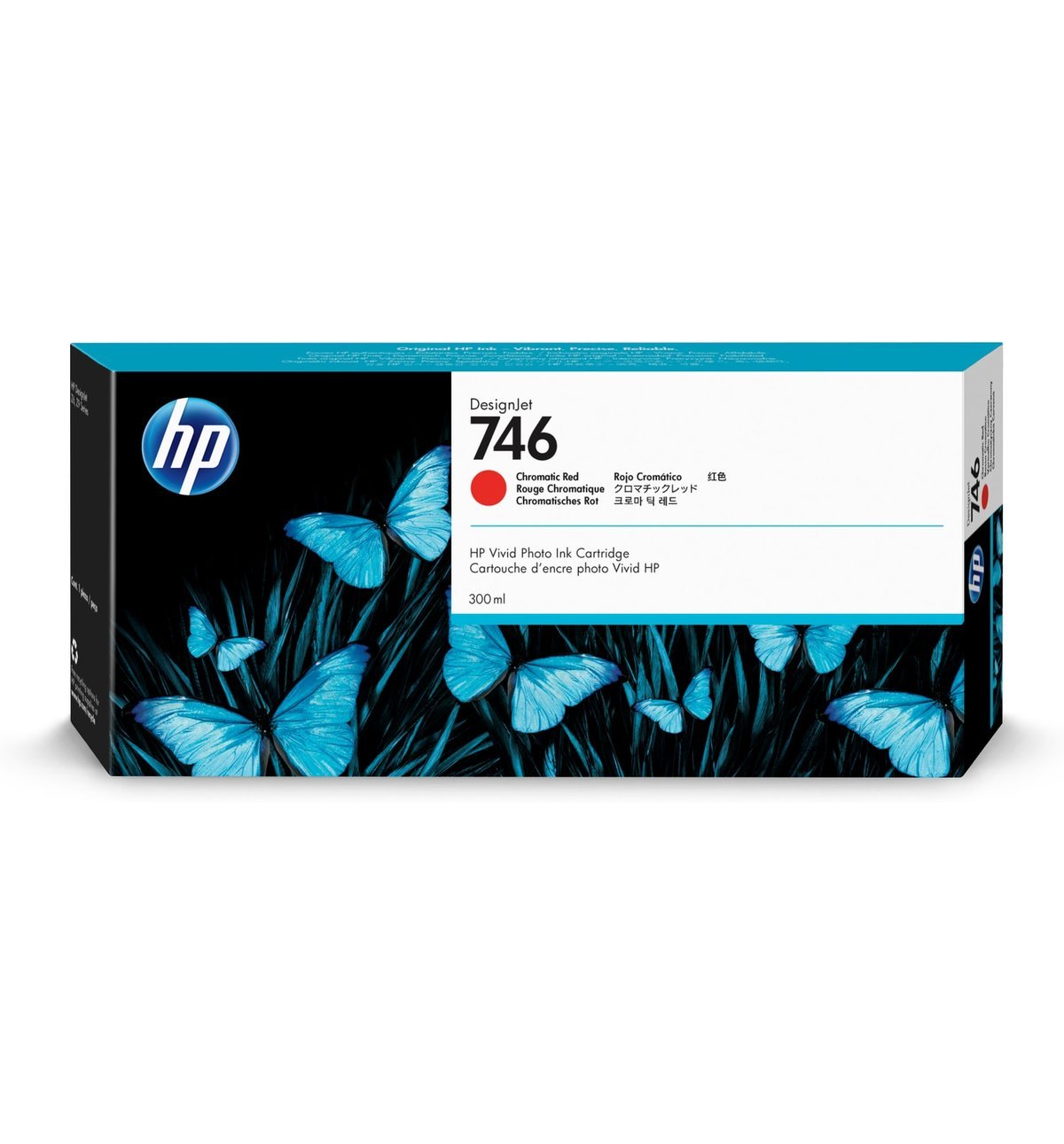 HP 746 P2V81A chromatická červená (chromatic red) originálna cartridge.
Originálna cartridge = záruka priamo od výrobcu tlačiarne
100 % použitie v tlačiarni - spoľahlivá a bezproblémová tlač
Použitím originálnej náplne predlžujete životnosť tlačiarne
Overená špičková kvalita - jasný a čitateľný text, jemná grafika, kvalitnejšie obrázky
Použitie originálnej kazety ponúka rýchly a vysoký výkon a pritom stabilné výsledky = EFEKTÍVNA TLAČ
Jednoduchá inštalácia a údržba
Zabezpečujeme bezplatnú recykláciu originálnych náplní
Garancia Vašej spokojnosti s použitím našej originálnej náplne

Kód výrobcu: P2V81A