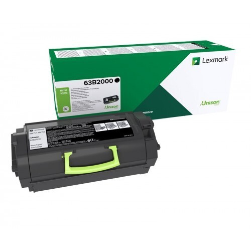 Lexmark 63B2000 čierny (black) originálny toner.
Originálny toner = záruka priamo od výrobcu tlačiarne
100 % použitie v tlačiarni - bezproblémové fungovanie s vašou tlačiarňou
Použitím originálnej náplne predlžujete životnosť tlačiarne
Osvedčená špičková kvalita - vysoko kvalitná a spoľahlivá tlač originálnou tlačovou kazetou od prvej do poslednej stránky
Trvalé a profesionálne výsledky tlače - dlhodobá udržateľnosť tlače
Kratšia prodleva pri tlači stránok
Garancia Vašej spokojnosti s použitím našej originálnej náplne
Zabezpečujeme bezplatnú recykláciu originálnych náplní
Zlyhanie náplne v menej ako 1% prípadov
Jednoduchá a rýchla výmena náplne

Kód výrobcu: 63B2000