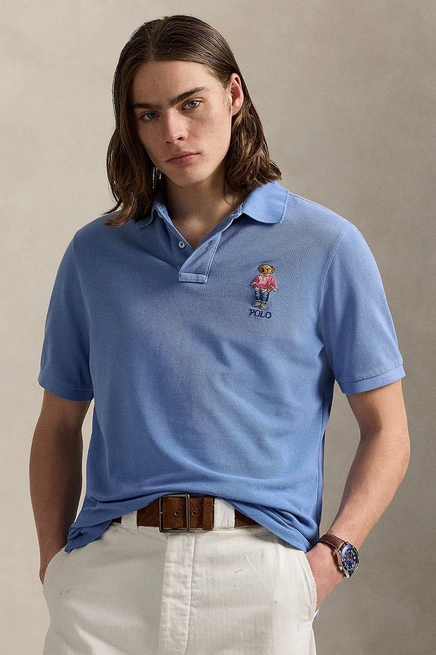 Bavlnené polo tričko Polo Ralph Lauren.