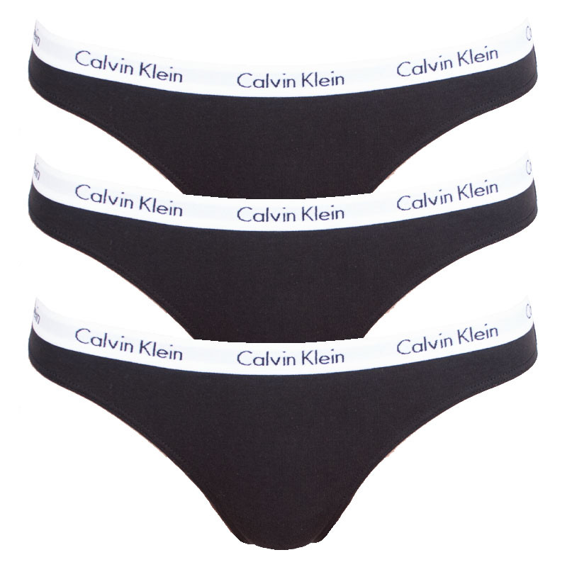 3PACK dámske tangá Calvin Klein čierne (QD3587E-001) L.
Tieto tangá Calvin Klein vyzerajú veľmi luxusne, a to nielen vďaka originálnej všitej gume.